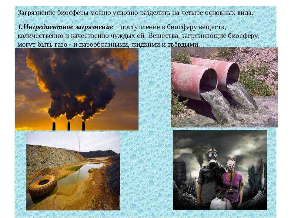 Природный тип загрязнение. Антропогенное загрязнение. Влияние загрязнения на человека и биосферу. Последствия загрязнения биосферы. Евление человека на окружающую среду.