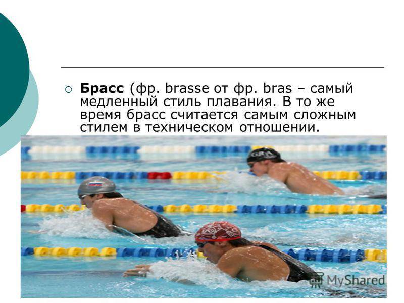 Сайт о плавании: спортивное плавание