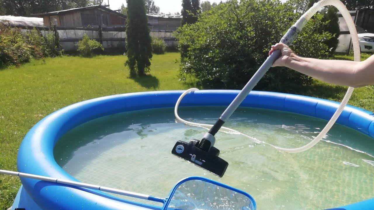 Очистка бассейна: как очистить воду на даче подручными средствами, уход на открытом воздухе, средство-коагулянт для чистки своими руками
