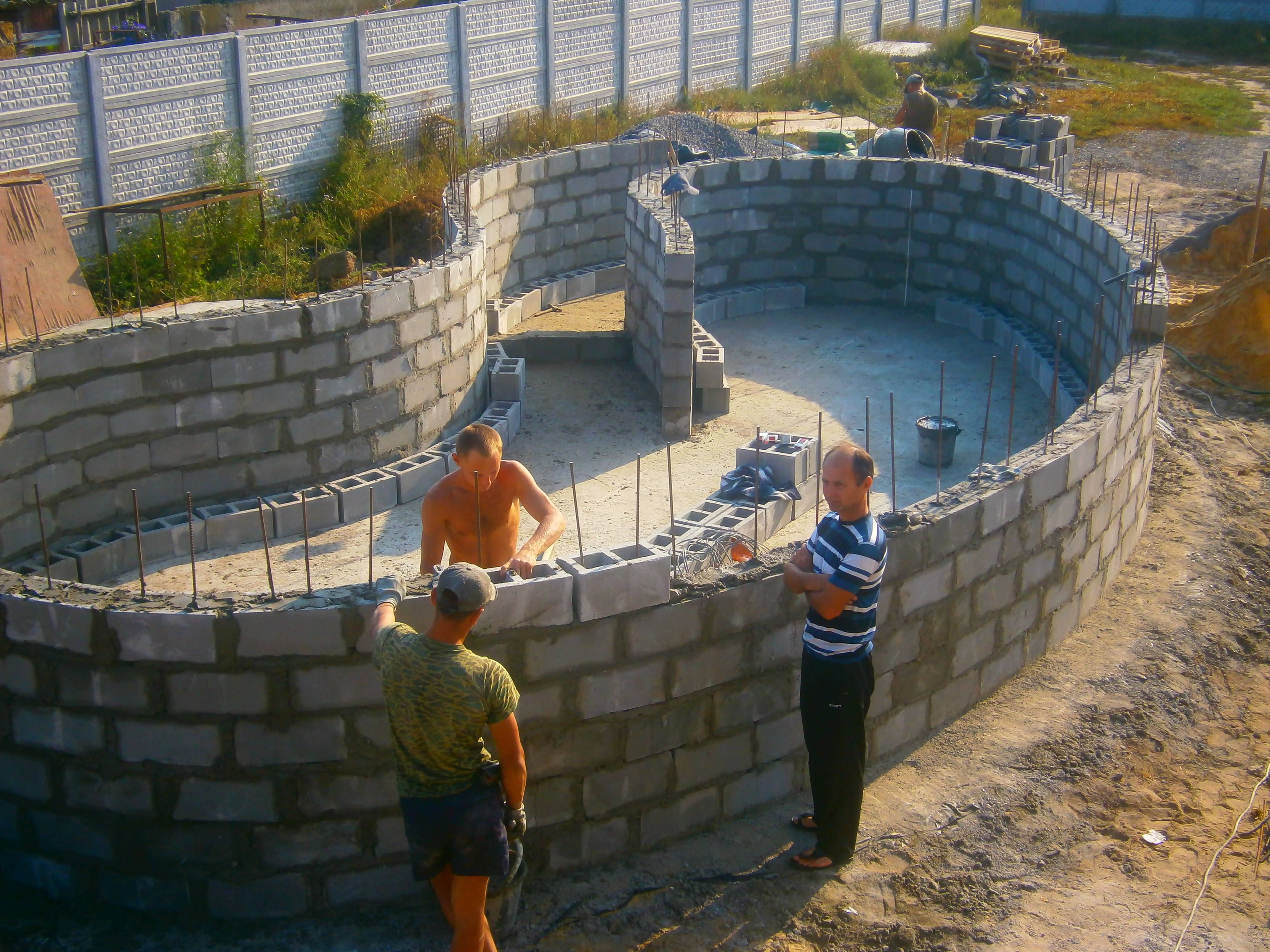 Бассейн из бетона своими руками: инструкция и фото