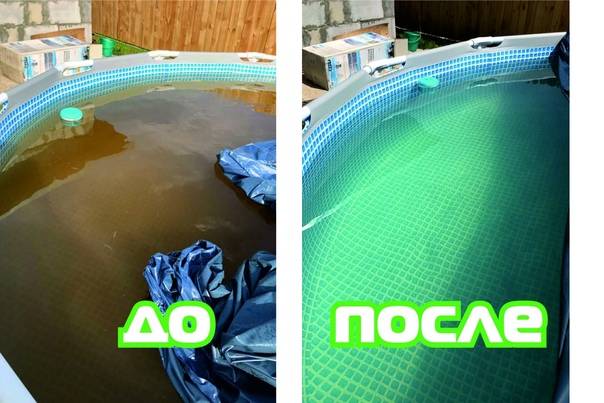 Очистка бассейна перекисью водорода на даче / очистка воды в бассейне пергидролем, видео-инструкция