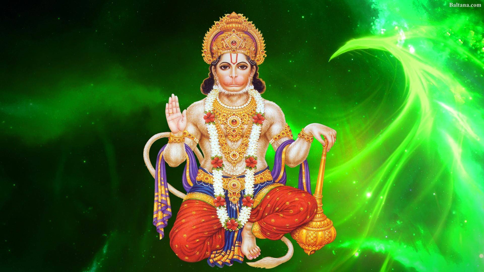 Бог хануман - индийский бог силы, герой рамаяны.