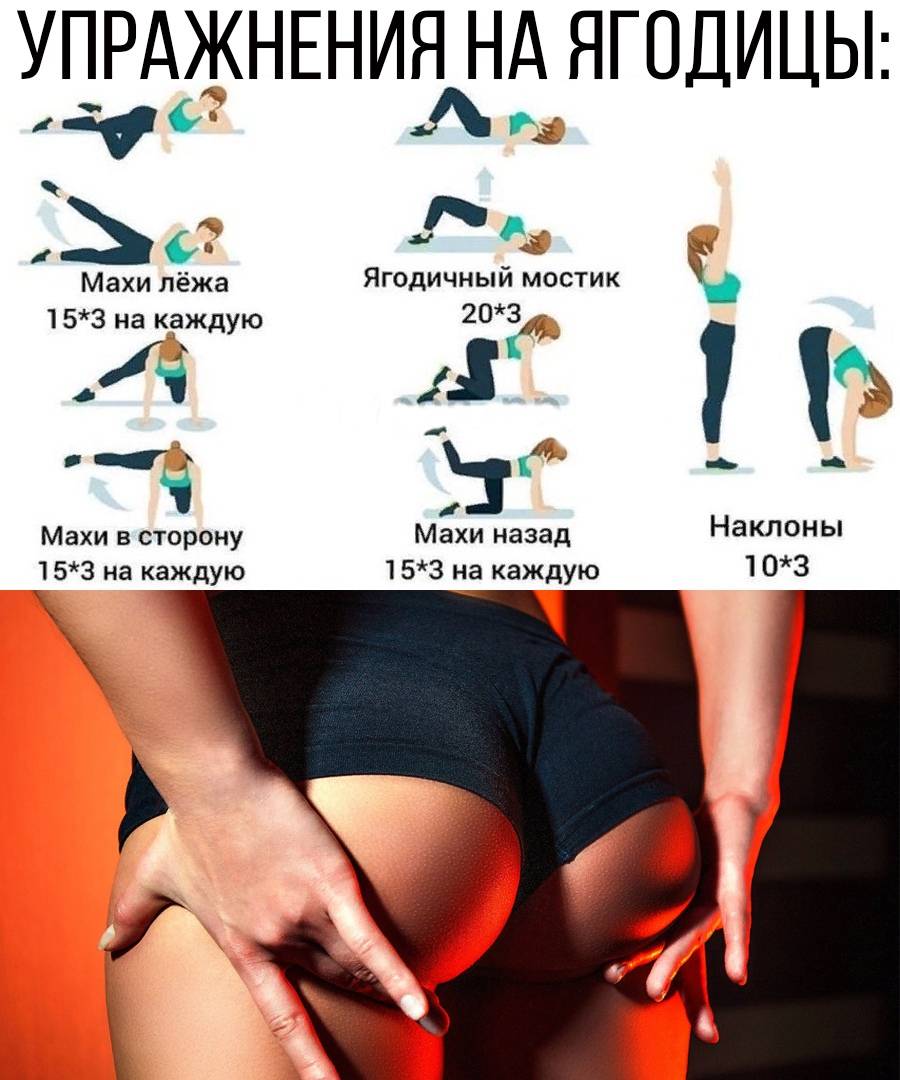 Самые эффективные упражнения для похудения ушек на бедрах