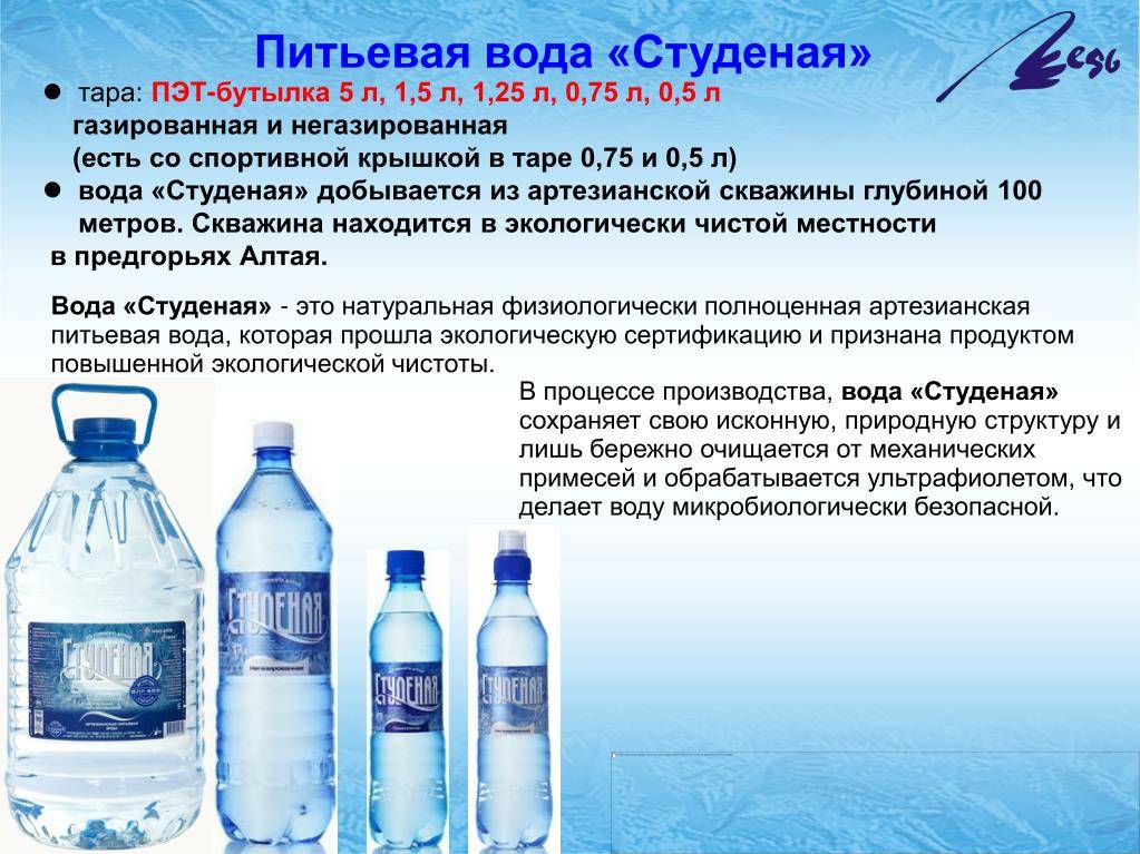 Методы анализа питьевой воды