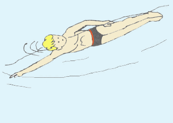 Брасс на спине – непопулярный, но полезный стиль плавания