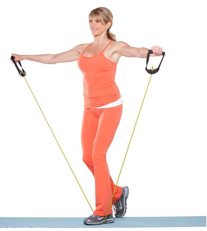 Упражнения с эспандером для начинающих (пружинным, резиновым) - силовая тренировка на все группы мышц для всего тела