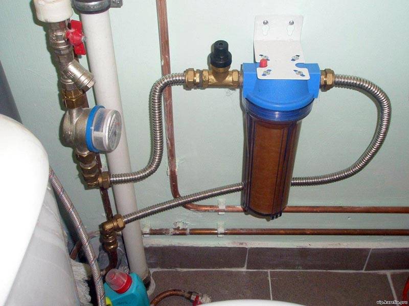 Фильтр от ржавой воды: почему она идет из скважины, фильтры для очистки от ржавчины для водопровода