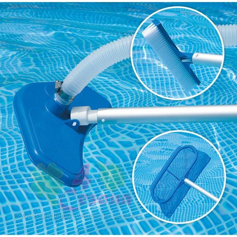Пылесос для бассейна intex: как подключить к фильтру, ручной вакуумный водный робот для чистки