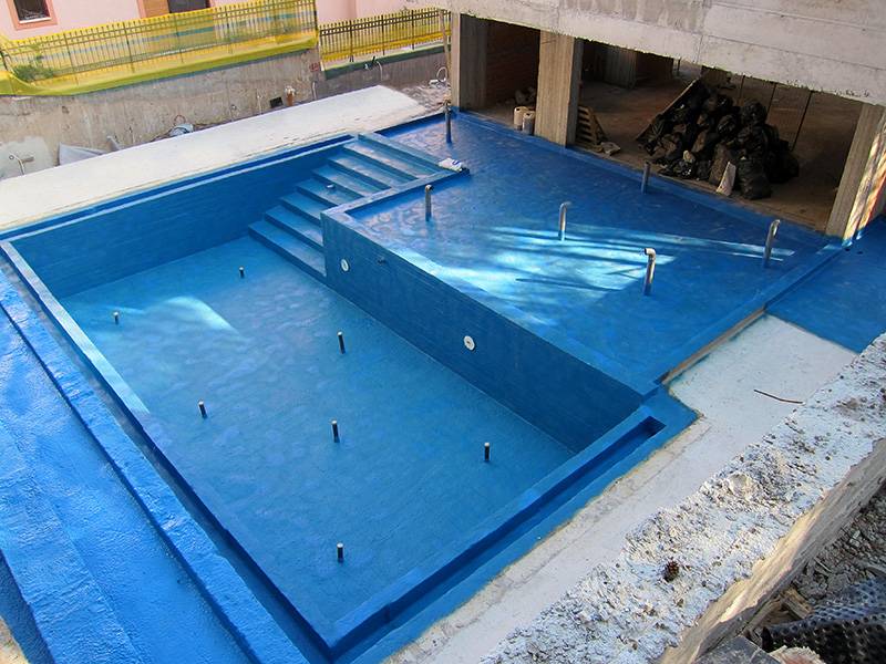 Выбор материала для гидроизоляции бассейна