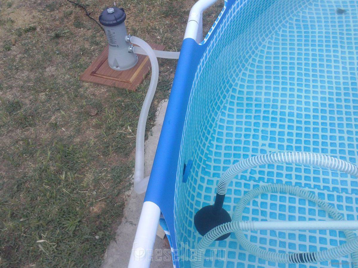 Чистка бассейна пылесосом: пошаговая инструкция